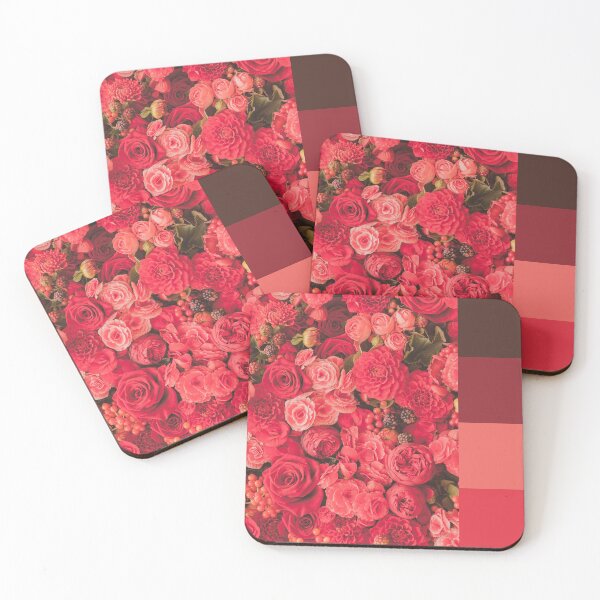 Item preview, Roses With Matching Color Palette  designed and sold by Designs24U.