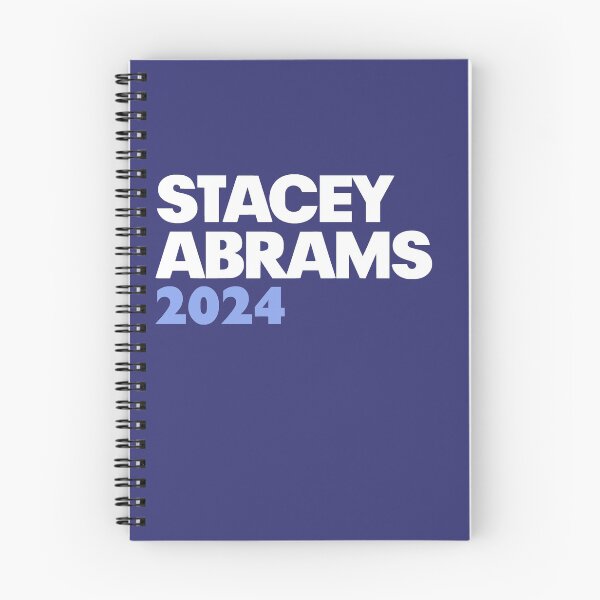 Item preview, Stacey Abrams For 2024 President Purple Campaign Logo Sticker designed and sold by YikesForever.