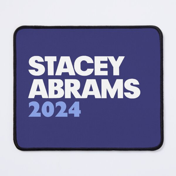 Item preview, Stacey Abrams For 2024 President Purple Campaign Logo Sticker designed and sold by YikesForever.