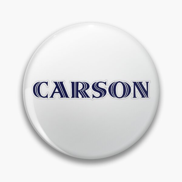 Item preview, CARSON - Nametag for CARSON Roman Style in Blue designed and sold by ferretmaes.