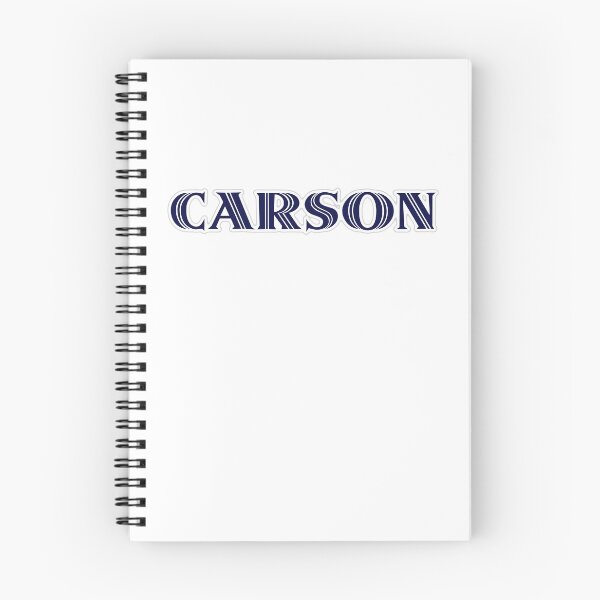 Item preview, CARSON - Nametag for CARSON Roman Style in Blue designed and sold by ferretmaes.