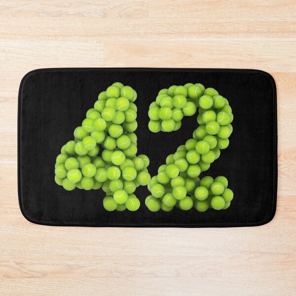 Artikelvorschau, Tennisspieler Nummer 42 - Tennis Sports 42 Spielset Match 42 entworfen und verkauft von elhefe.