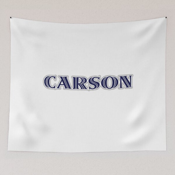 Item preview, CARSON - Nametag for CARSON Roman Style in Blue designed and sold by ferretmaes.