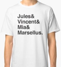 Jules & Vincent & Mia & Marsellus Classic T-Shirt