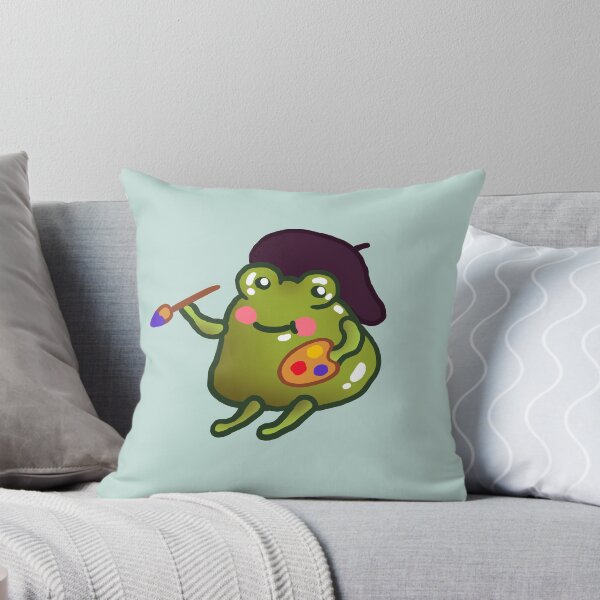 Artikelvorschau, Goblincore Aesthetic Cottagecore Stupid Cute Frog -Künstlerfrosch- Mycology Fungi Shrooms Mushrooms entworfen und verkauft von Nossikko.
