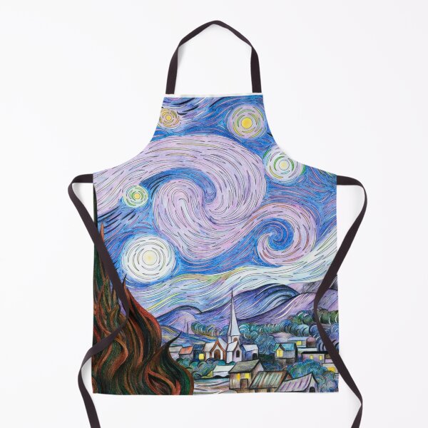 Item preview, The Starry Night 1889 by Vincent Van Gogh designed and sold by ThePrintCrafty.