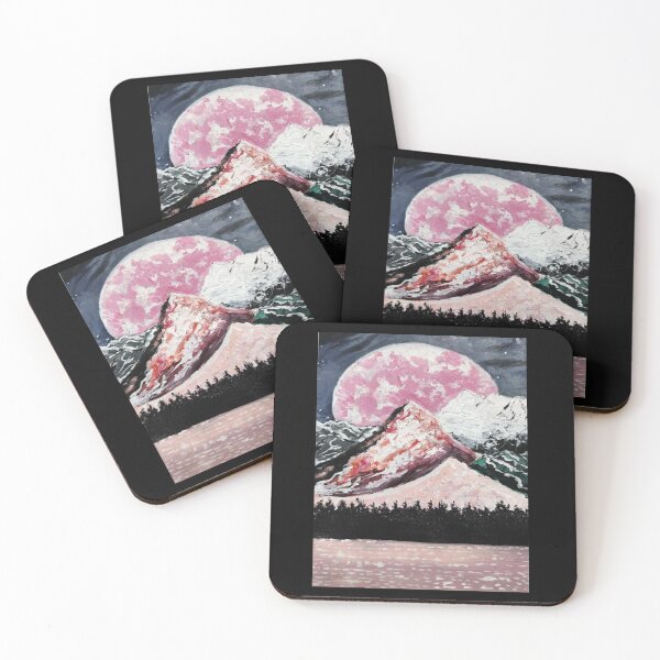 Item preview, PINK MOON MOUNTAIN designed and sold by MONISIOART.