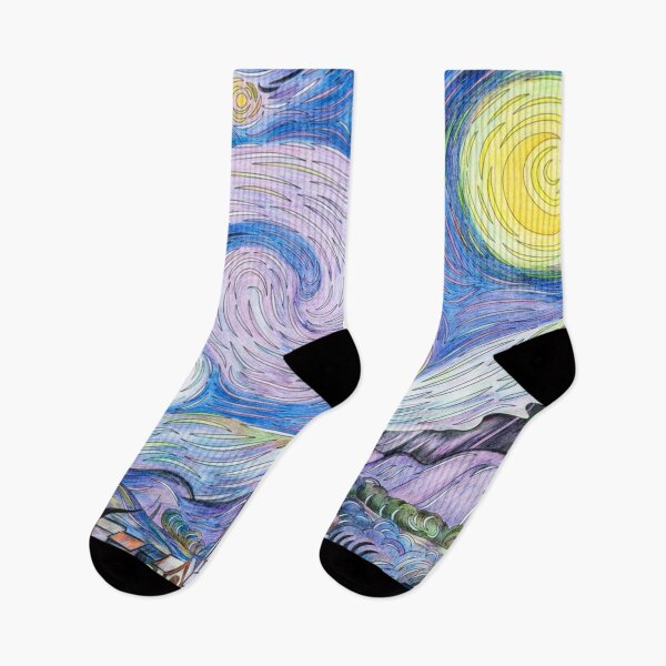 Item preview, The Starry Night 1889 by Vincent Van Gogh designed and sold by ThePrintCrafty.