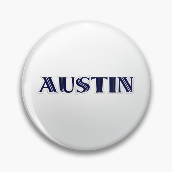 Item preview, AUSTIN - Nametag for AUSTIN Roman Style in Blue designed and sold by ferretmaes.