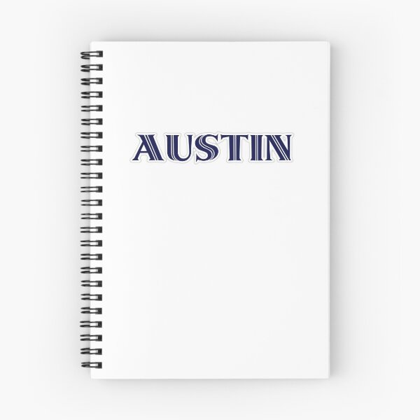 Item preview, AUSTIN - Nametag for AUSTIN Roman Style in Blue designed and sold by ferretmaes.