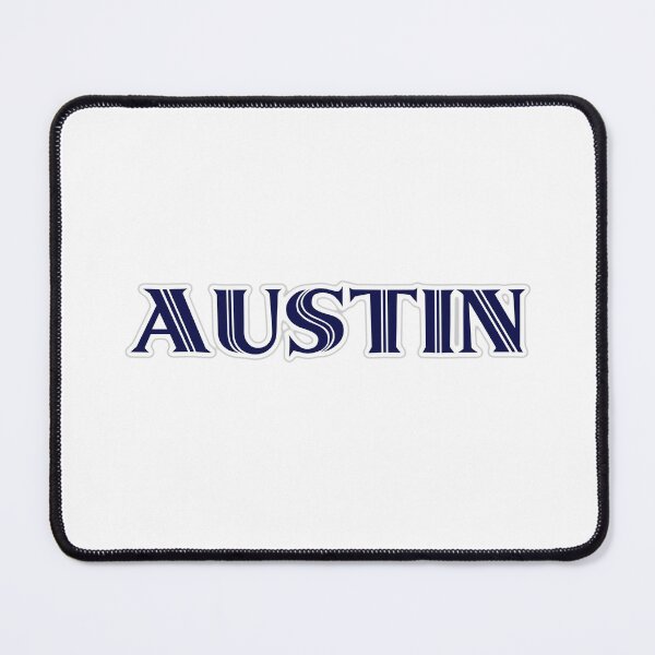 Item preview, AUSTIN - Nametag for AUSTIN Roman Style in Blue designed and sold by ferretmaes.