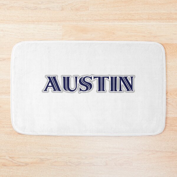 Item preview, AUSTIN - Nametag for AUSTIN Roman Style in Blue designed and sold by ferretmaes.