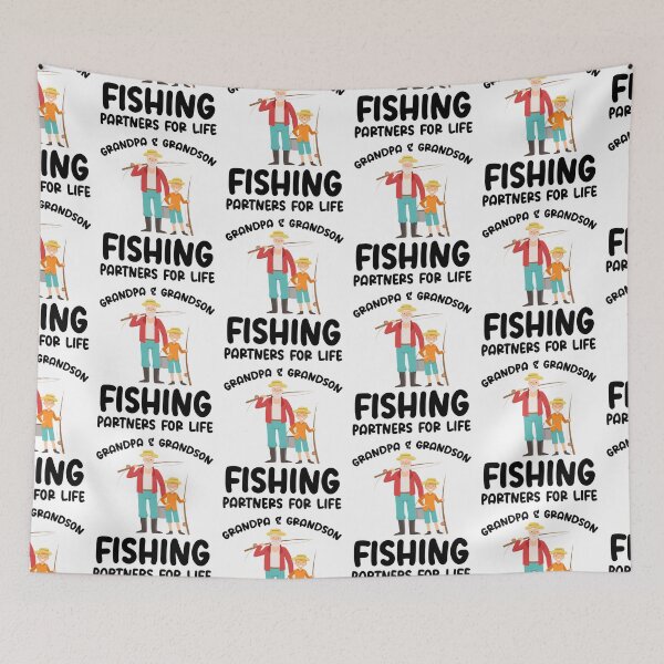 Item preview, Grandpa and Grandson Fishing Partners for Life SK designed and sold by andregiftshopzz.