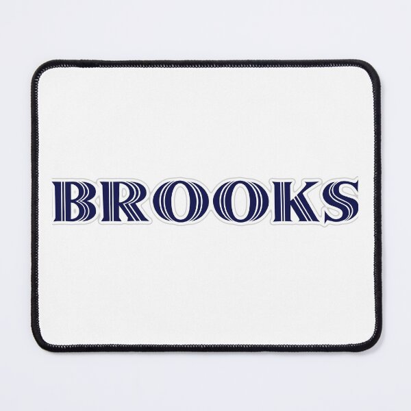 Item preview, BROOKS - Nametag for BROOKS Roman Style in Blue designed and sold by ferretmaes.
