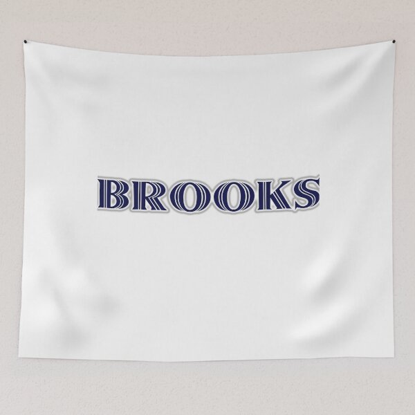 Item preview, BROOKS - Nametag for BROOKS Roman Style in Blue designed and sold by ferretmaes.