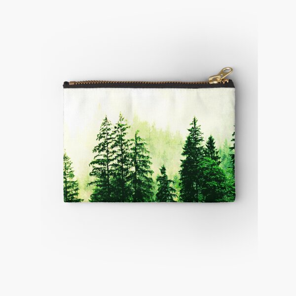 Item preview, green forest trees art designed and sold by Ukiyo Sumi.