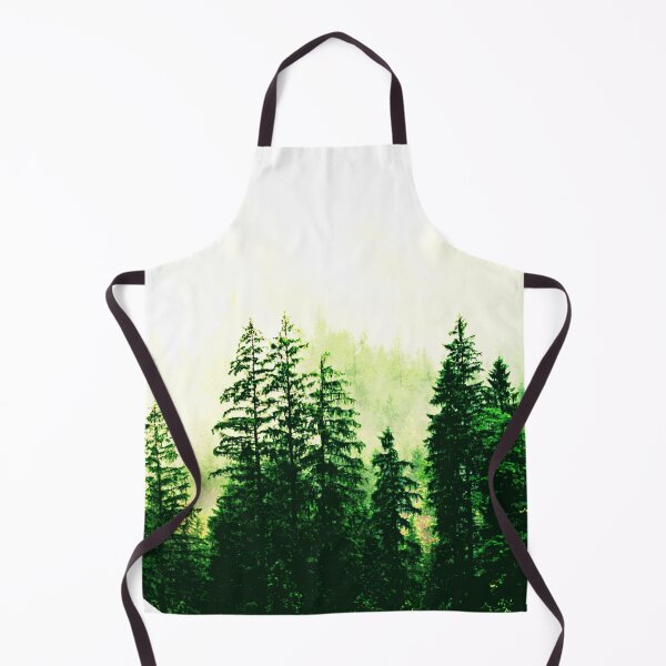 Item preview, green forest trees art designed and sold by Ukiyo Sumi.