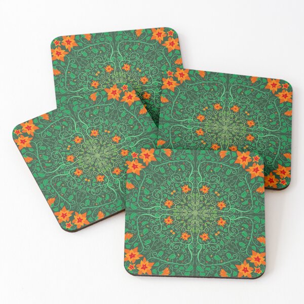 Item preview, Floral pattern designed and sold by gearfeathers.