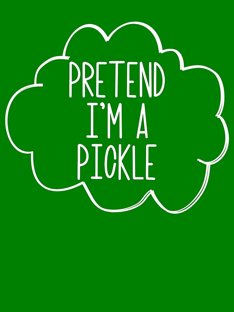 Thumbnail 3 von 3, Tuch, Pretend I'm A Pickle Lazy Halloween Costume Pretend Pickle Gear designt und verkauft von DynamicDesign.