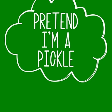 Vorschaubild zum Design Pretend I'm A Pickle Lazy Halloween Costume Pretend Pickle Gear von DynamicDesign