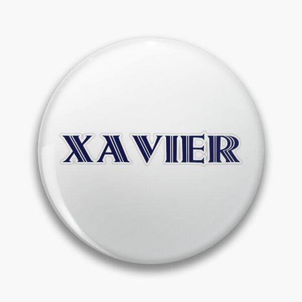 Item preview, XAVIER - Nametag for XAVIER Roman Style in Blue designed and sold by ferretmaes.