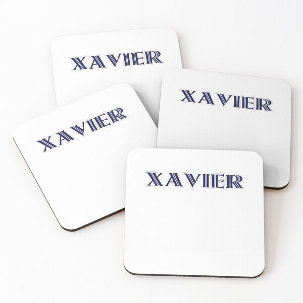 Item preview, XAVIER - Nametag for XAVIER Roman Style in Blue designed and sold by ferretmaes.