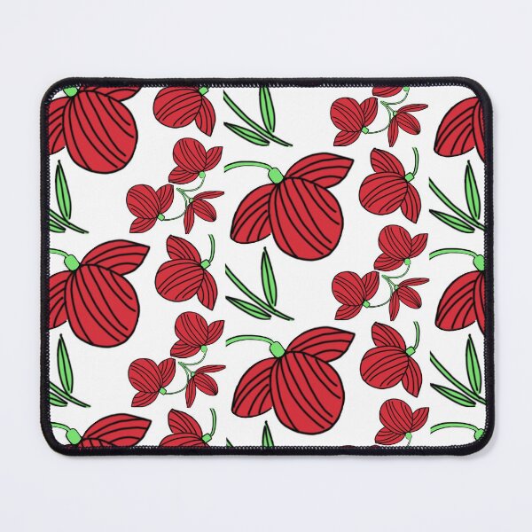 Item preview, Red flower motif designed and sold by gabriellaksz.