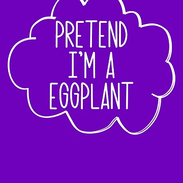 Vorschaubild zum Design Pretend I'm A Eggplant Halloween Costume Pretend Eggplant Gear von DynamicDesign