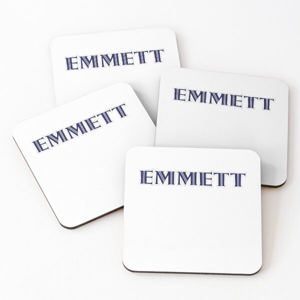 Item preview, EMMETT - Nametag for EMMETT Roman Style in Blue designed and sold by ferretmaes.