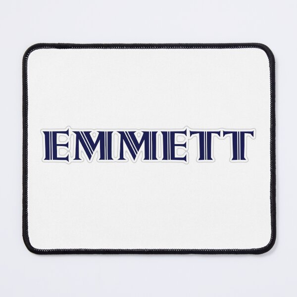 Item preview, EMMETT - Nametag for EMMETT Roman Style in Blue designed and sold by ferretmaes.