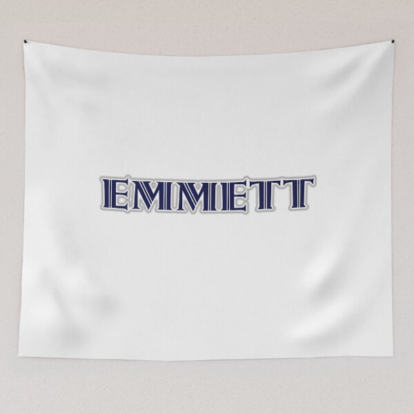 Item preview, EMMETT - Nametag for EMMETT Roman Style in Blue designed and sold by ferretmaes.