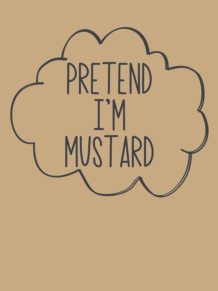 Thumbnail 6 von 6, Premium Oversized Pullover, Pretend I'm Mustard Halloween Costume Pretend Mustard Gear designt und verkauft von DynamicDesign.