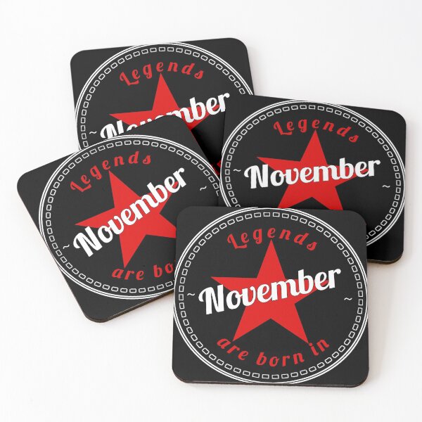 Item preview, Legends are born in November designed and sold by Ciprianos.