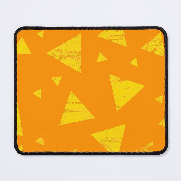 Item preview, Orange grunge triangle pattern designed and sold by UDDesign.