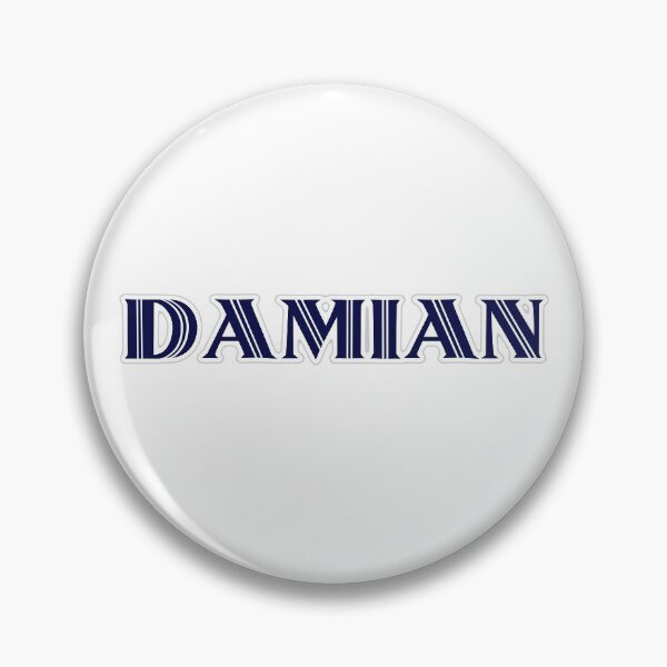 Item preview, DAMIAN - Nametag for DAMIAN Roman Style in Blue designed and sold by ferretmaes.