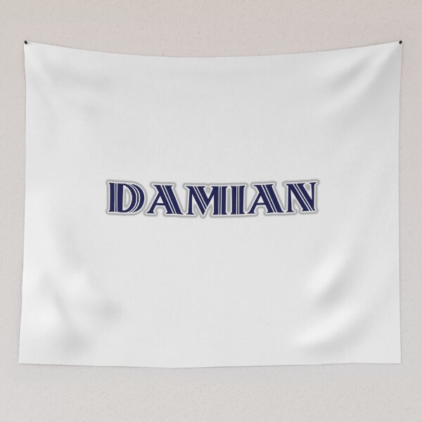 Item preview, DAMIAN - Nametag for DAMIAN Roman Style in Blue designed and sold by ferretmaes.