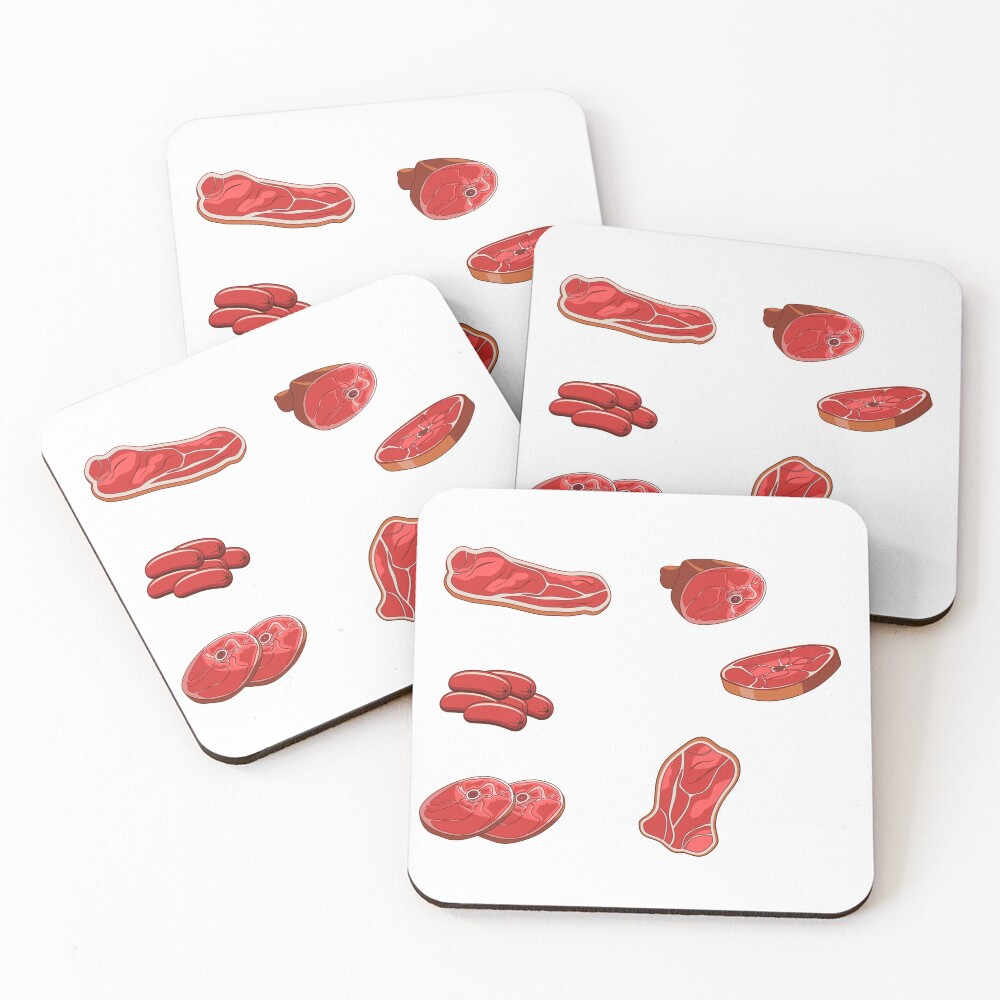 Item preview, Coasters (Set of 4) designed and sold by ProtonProject.