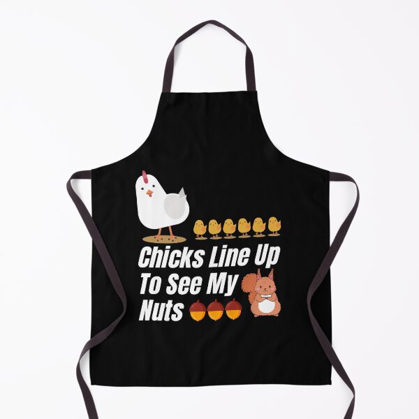 Item preview, Chicks Line up to see my nuts designed and sold by chulitad.