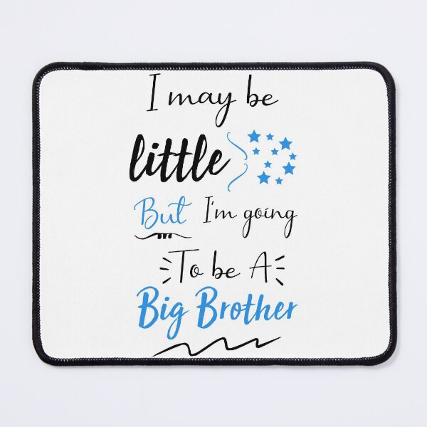 Item preview, I May Be Little But I'm Going To Be A Big Brother - pregnancy announcement,Mother's Day Gift,Twins Annoucement,Mom Of 2,Expecting Twins designed and sold by Shop-collection.