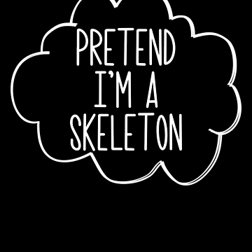 Imagen de la obra Pretend I'm A Skeleton Halloween Costume Pretend Skeleton Gear de DynamicDesign