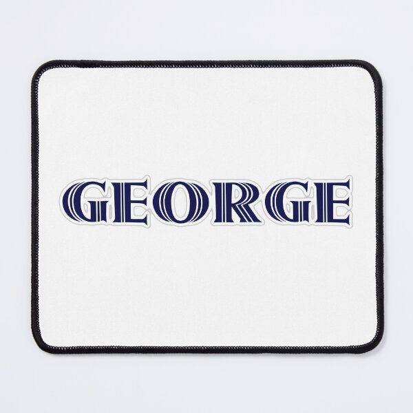 Item preview, GEORGE - Nametag for GEORGE Roman Style in Blue designed and sold by ferretmaes.