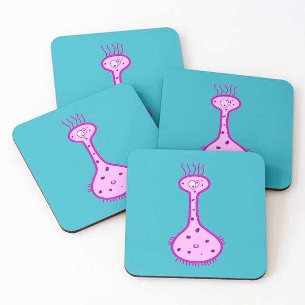 Item preview, Pink cartoon germ character designed and sold by UDDesign.