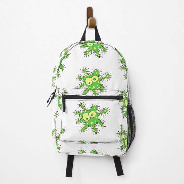 Item preview, Green cartoon germ character designed and sold by UDDesign.