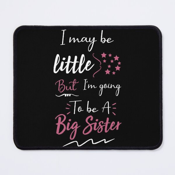 Item preview, I May Be Little But I'm Going To Be A Big sister - pregnancy announcement,Mother's Day Gift,Twins Annoucement,Mom Of 2,Expecting Twins designed and sold by Shop-collection.
