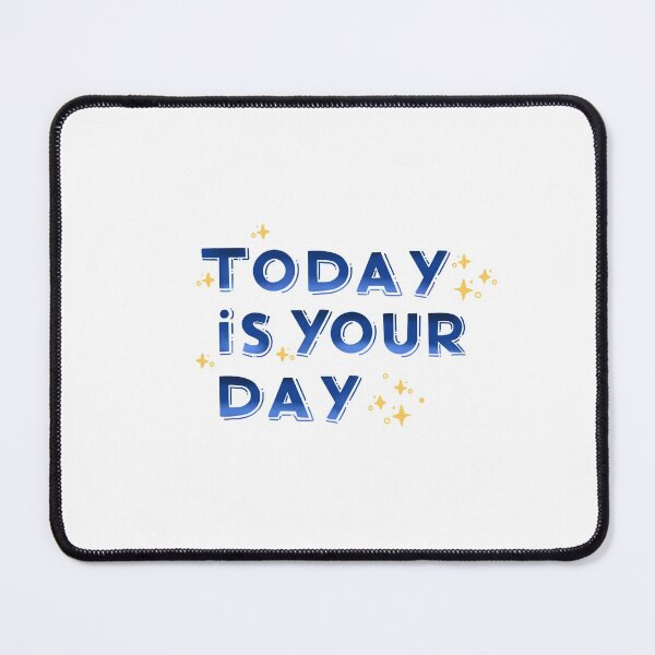 Item preview, Today is your day blue yellow designed and sold by Katbydesign.