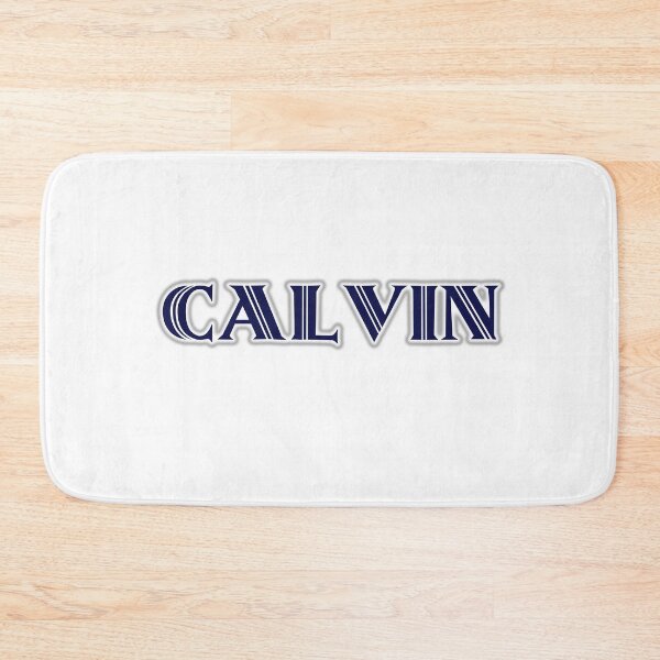 Item preview, CALVIN - Nametag for CALVIN Roman Style in Blue designed and sold by ferretmaes.