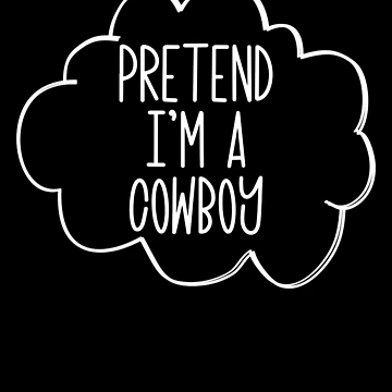 Vorschaubild zum Design Pretend I'm A Cowboy Halloween Costume Pretend Cowboy Gear von DynamicDesign