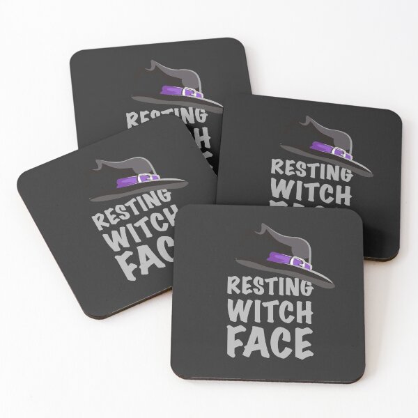 Item preview, Resting Witch Face - Halloween designed and sold by GeeksUnique.