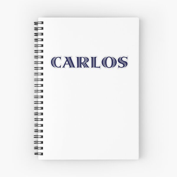 Item preview, CARLOS - Nametag for CARLOS Roman Style in Blue designed and sold by ferretmaes.