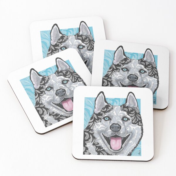 Item preview, Love My Siberian Husky! designed and sold by TheArtBarCafe.